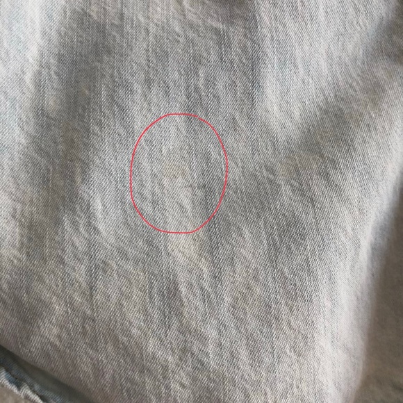 2 for $10/Democracy women’s 3/4 sleeve denim shirt - Picture 6 of 7